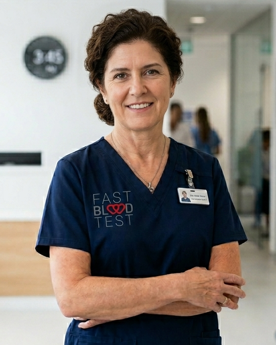 fast blood test nurse
