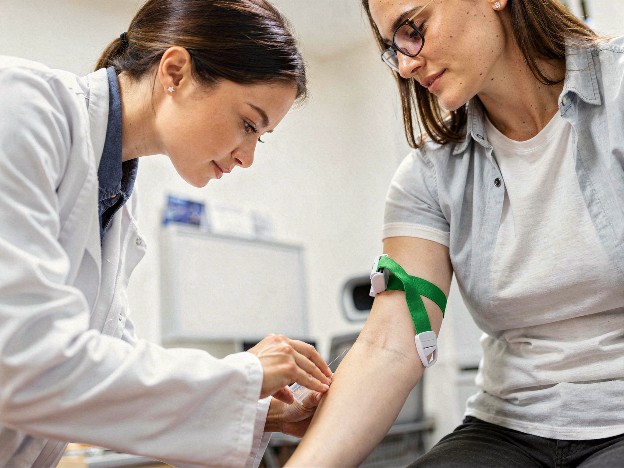 blood testing women well